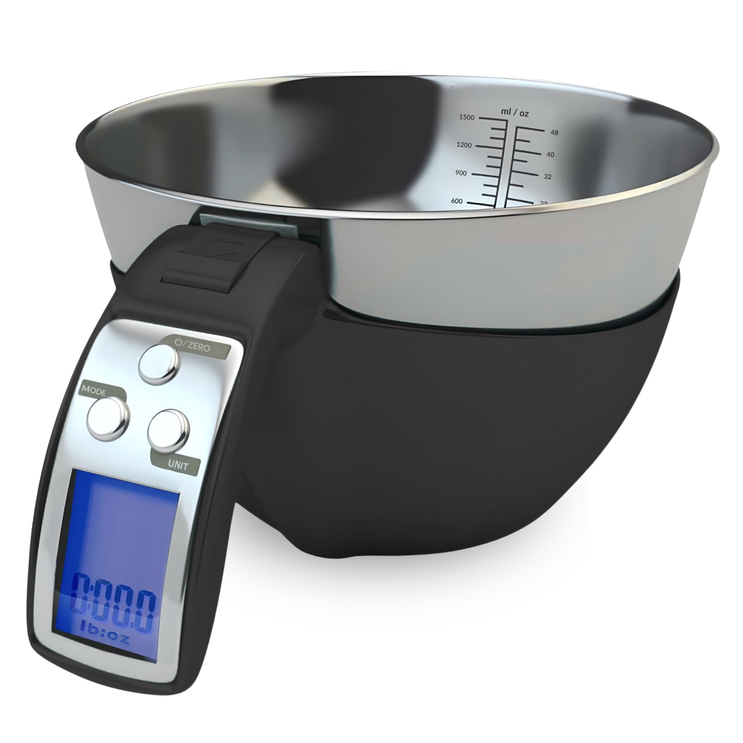 Fradel Digital Kitchen Food Scale with Bowl (Removable)