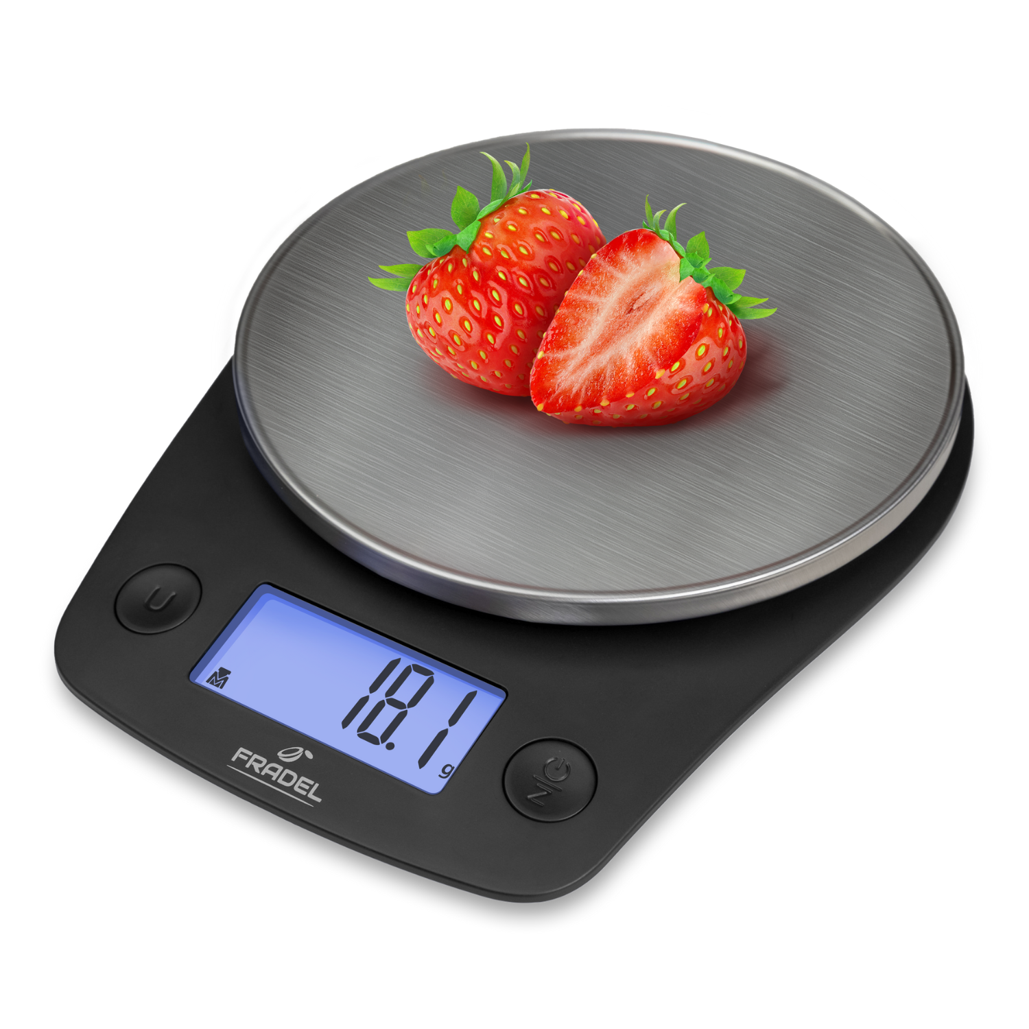 Fradel 0.1g Food Scale 2024 - Kitchen Scale for Food Ounces and Grams (Round)